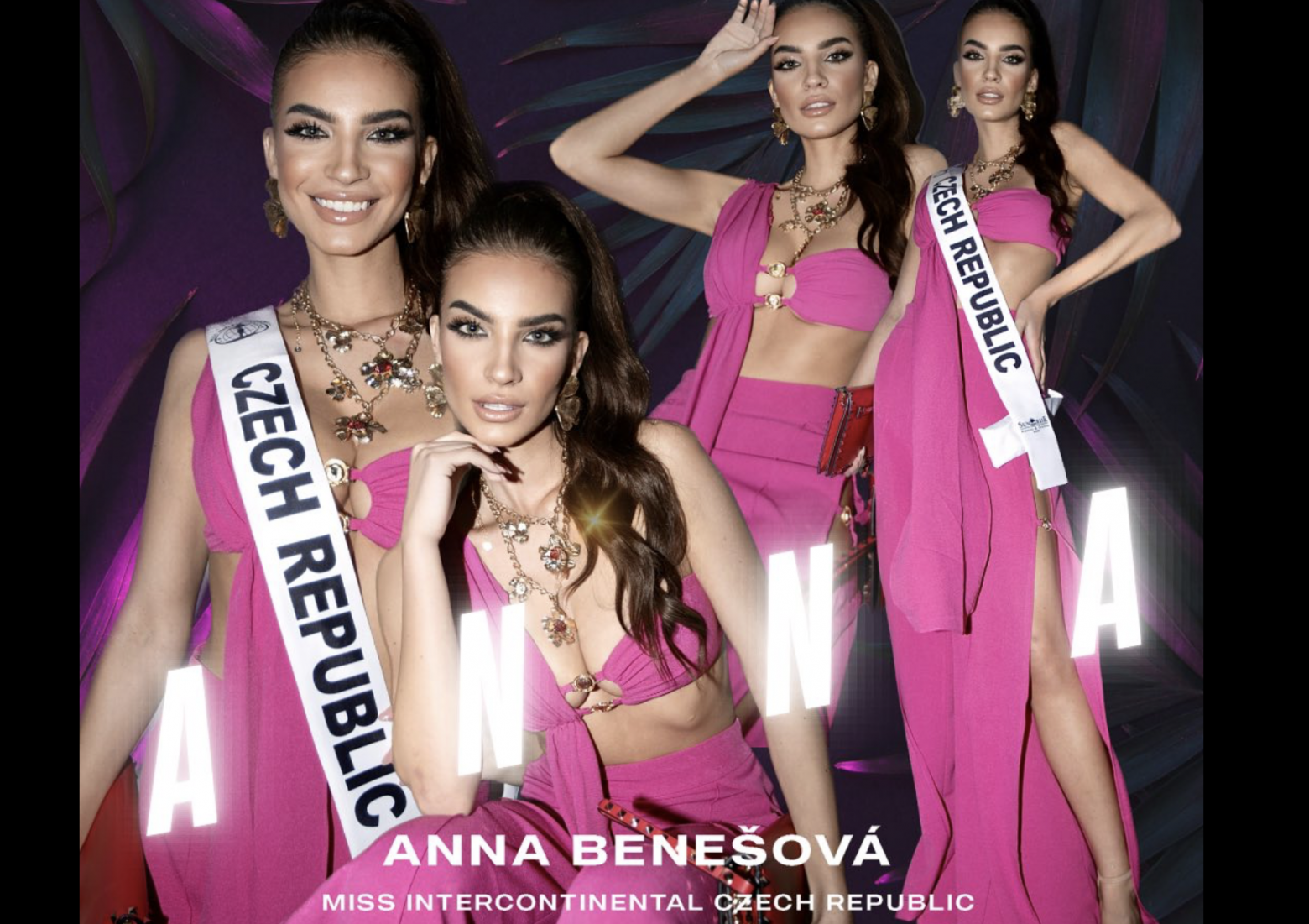 Miss Intercontinental CZ 2023 Anna Benešová bojuje o titul