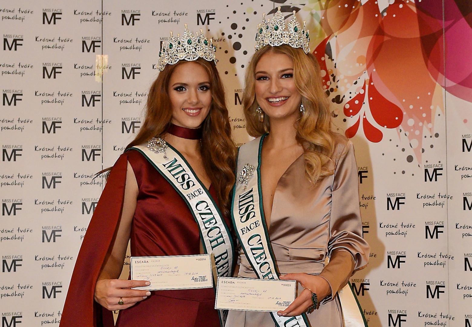Vítězky převzaly ceny od ESCADA