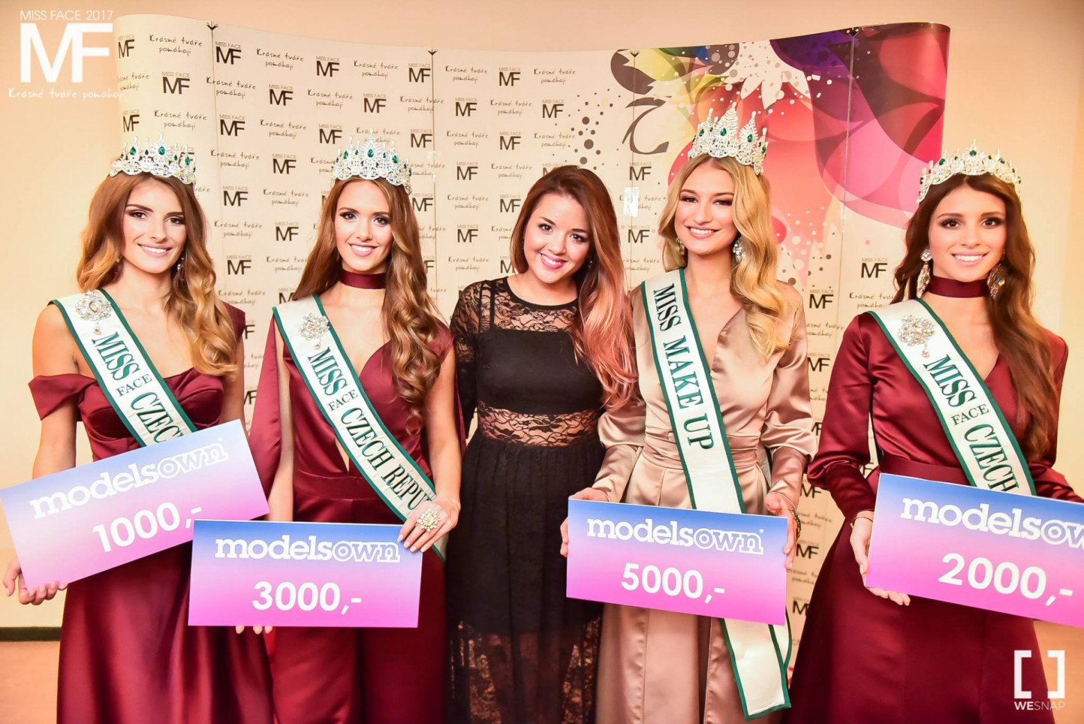 Vítězky převzaly ceny od Models Own