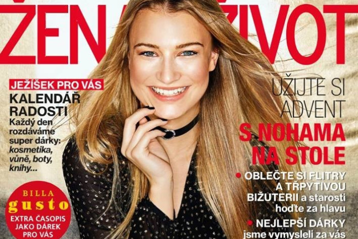 Kateřina Kasanová nafotila titulku Žena a Život