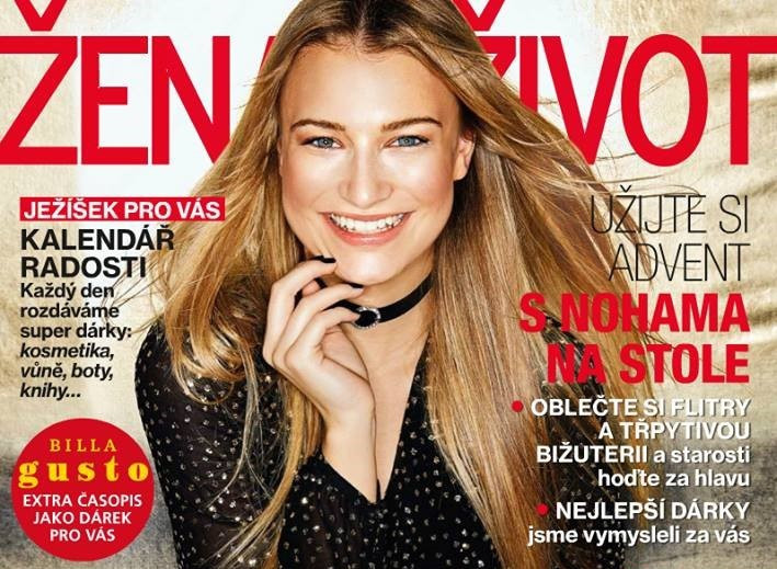 Kateřina Kasanová nafotila titulku Žena a Život