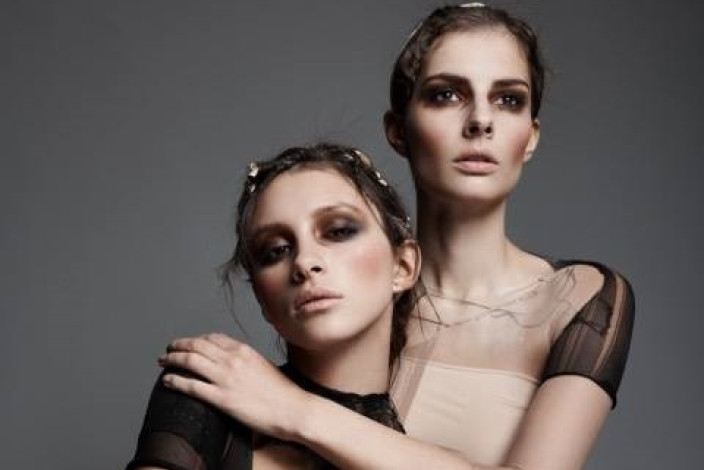 Daniela, Veronika, Alice, Kristýna společně fotily kampaň