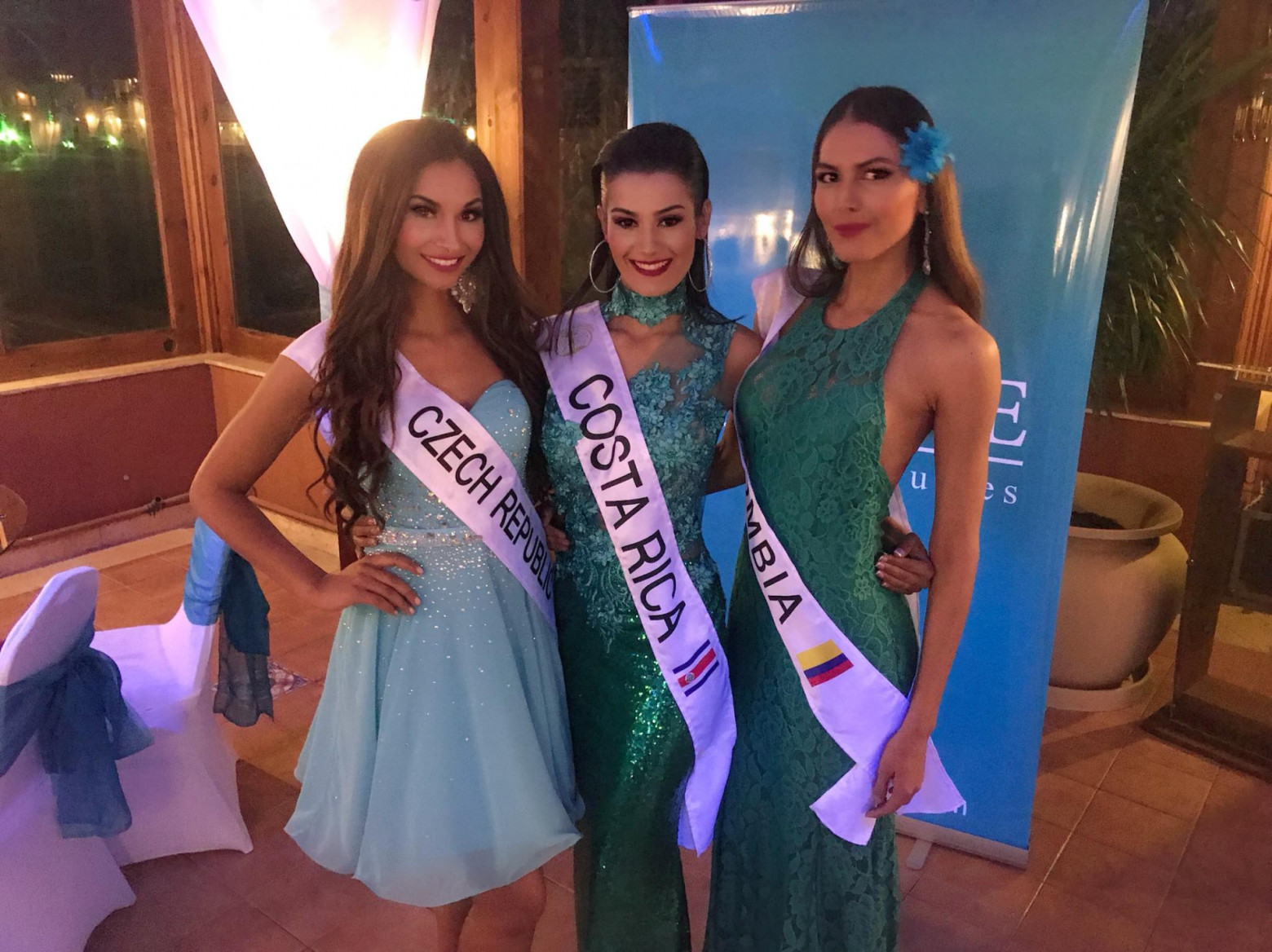 Sarah slaví úspěch na Miss Intercontinental