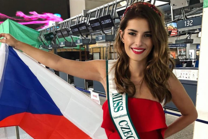 Miss Intercontinetal odlet naší III.vicemiss Veroniky Volkeové