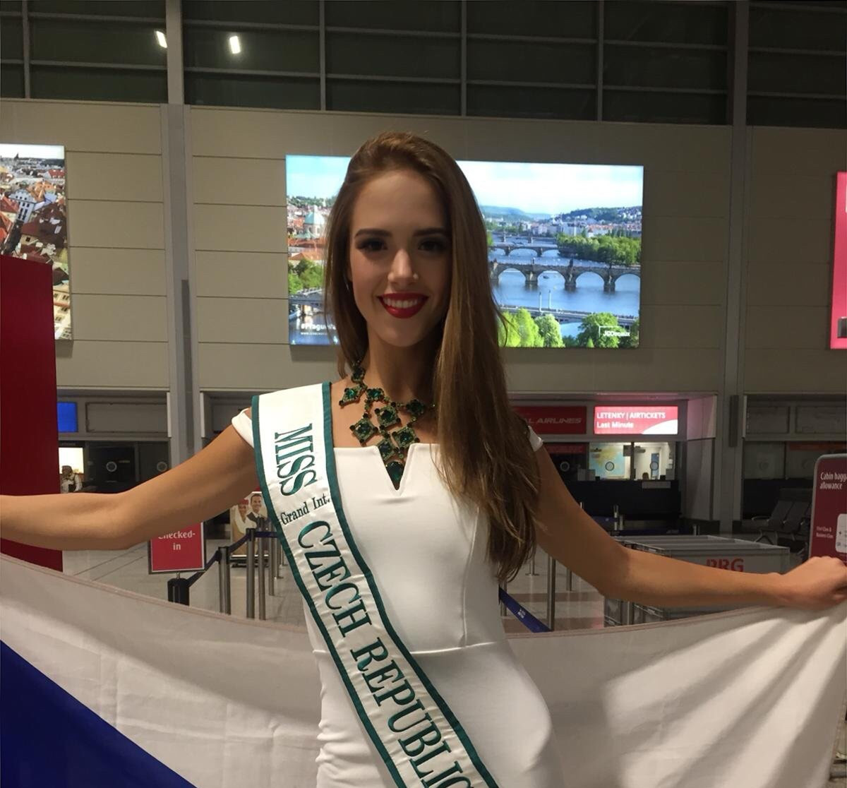 Miss Grand Int. odlet naší I.vicemiss Kristýny Langové