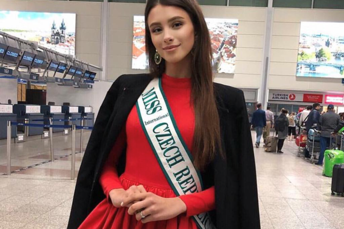 Miss International odlet Daniely Zálešákové