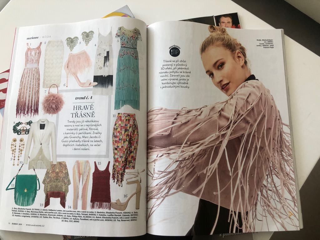 Kateřina Kasanová pro magazín Marie Claire