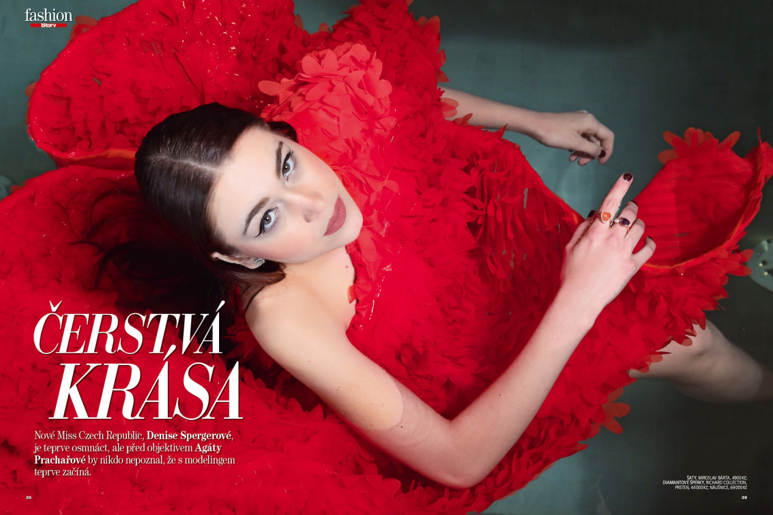Denisa Spergerová pro magazín Story