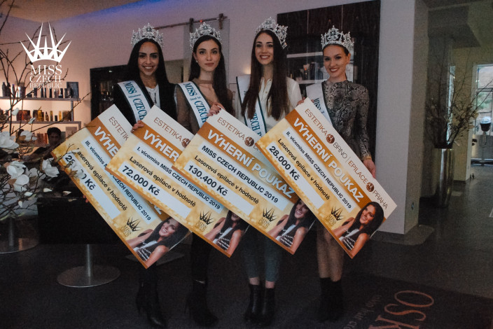 Vítězky na návštěvě v Epilace Praha