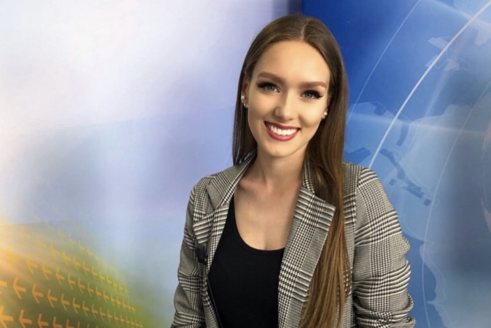 Andrea Prchalová v rádiu Radiožurnál