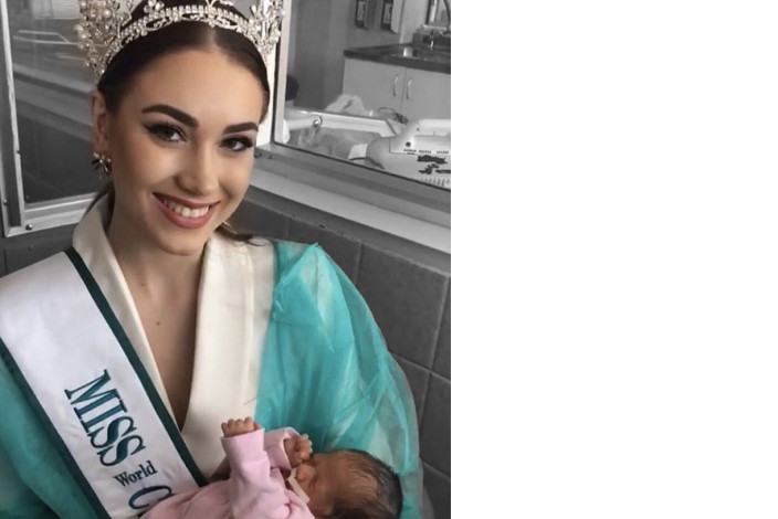 Denisa Spergerová navštívila předčasně narozené děti