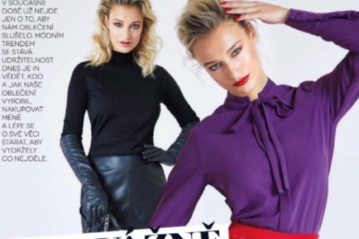 Kateřina Kasanová v COSMOPOLITANU