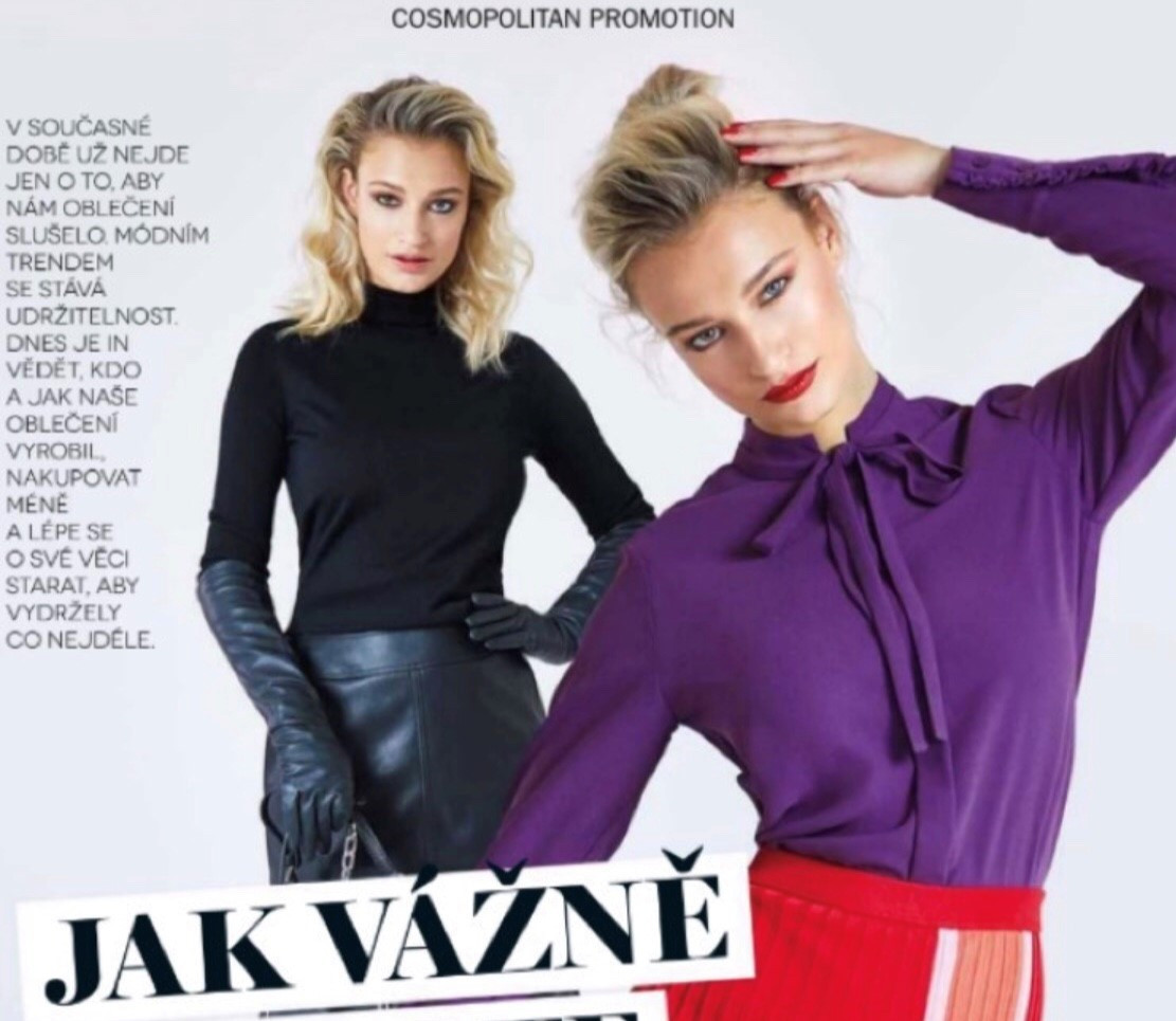 Kateřina Kasanová v COSMOPOLITANU