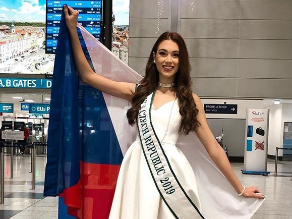 Denisa Spergerová odletěla na Miss World do Londýna