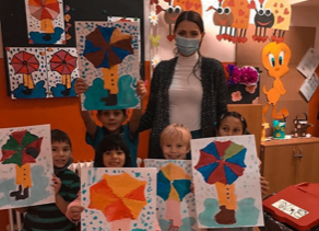 Karolína Kopíncová navštívila DD ve Vrbně pod Pradědem