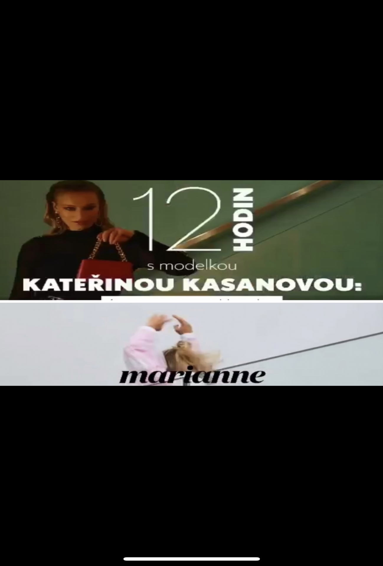 Kateřina Kasanová pro magazín Marianne