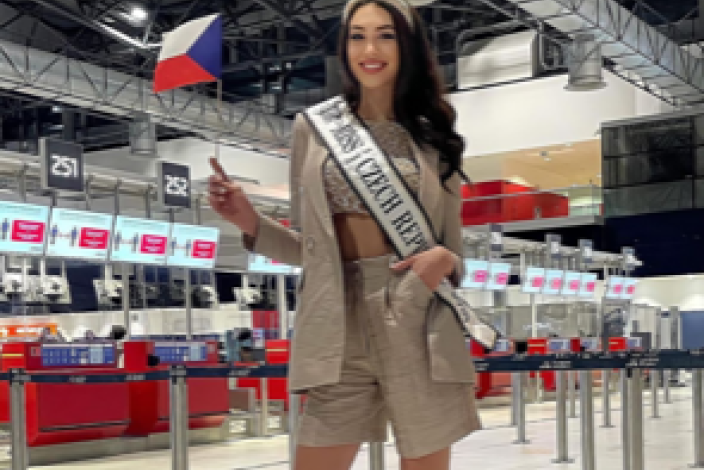 Denisa Spergerová odletěla na Miss Grand do Thajska