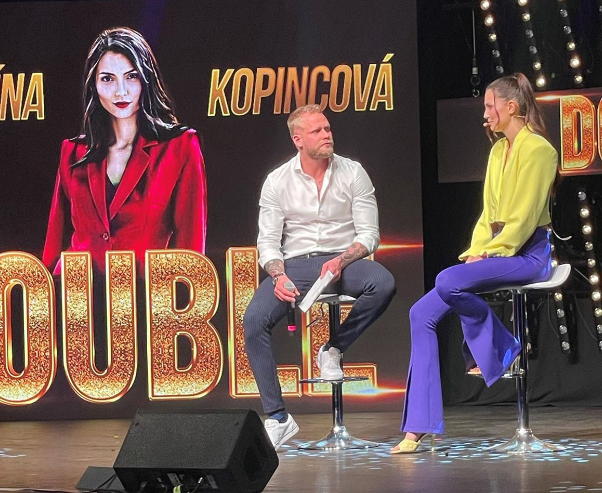Karolína Kopíncová přednášela na Double