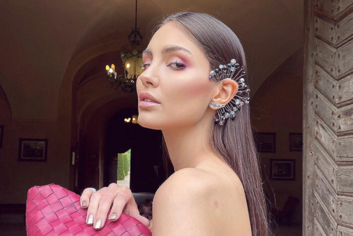 Karolína Kopíncová nafotila novou kampaň pro šperky