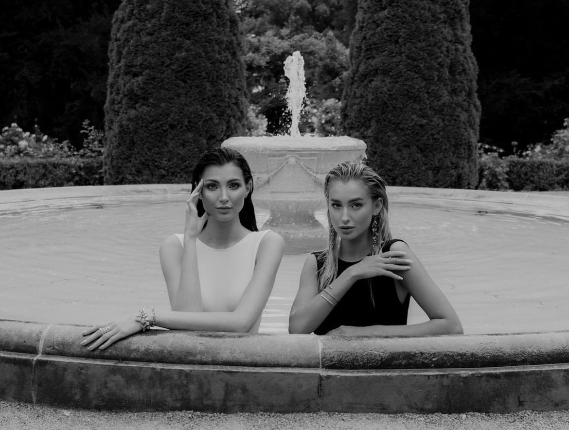 Oficální focení vítězek Miss Czech Republic a Miss Slovensko