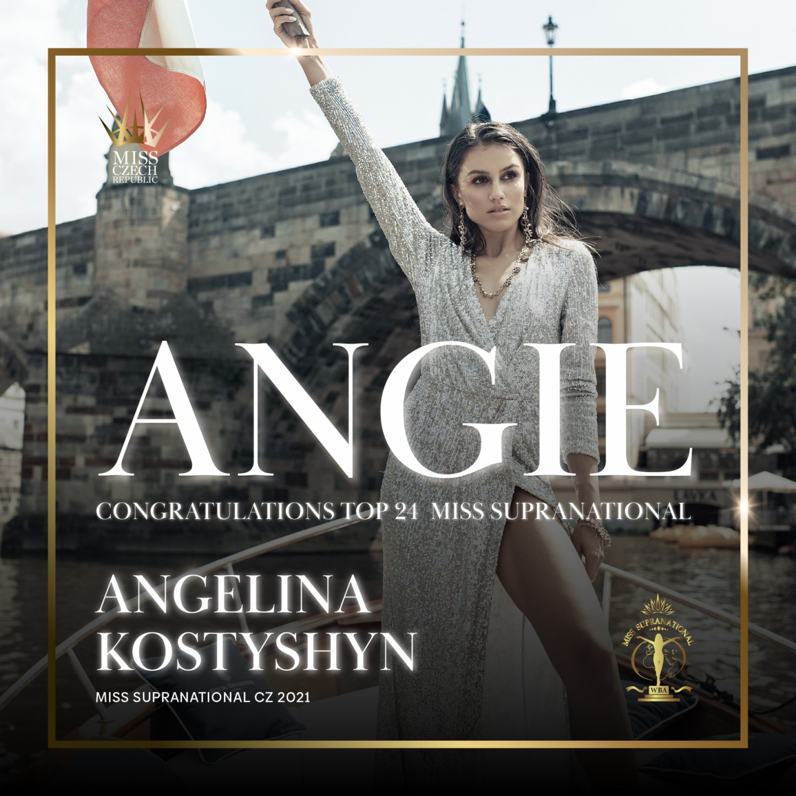 Úspěch Angeliny na Miss Supranational TOP 24
