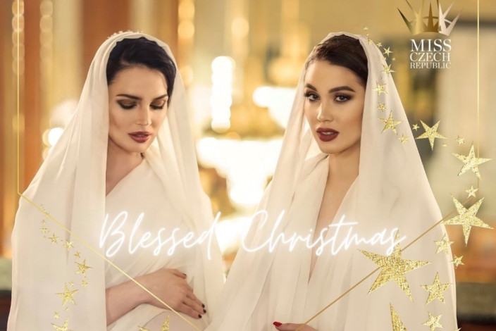Krásné Vánoce všem, přeje MISS CZECH REPUBLIC