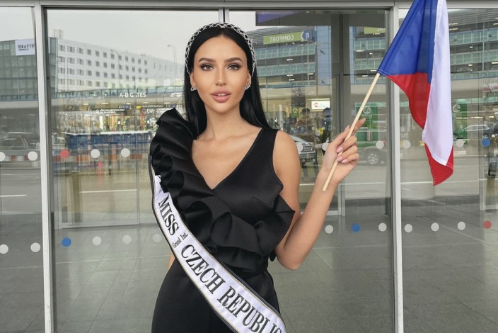 Barbora Aglerová odletěla na Miss Grand International