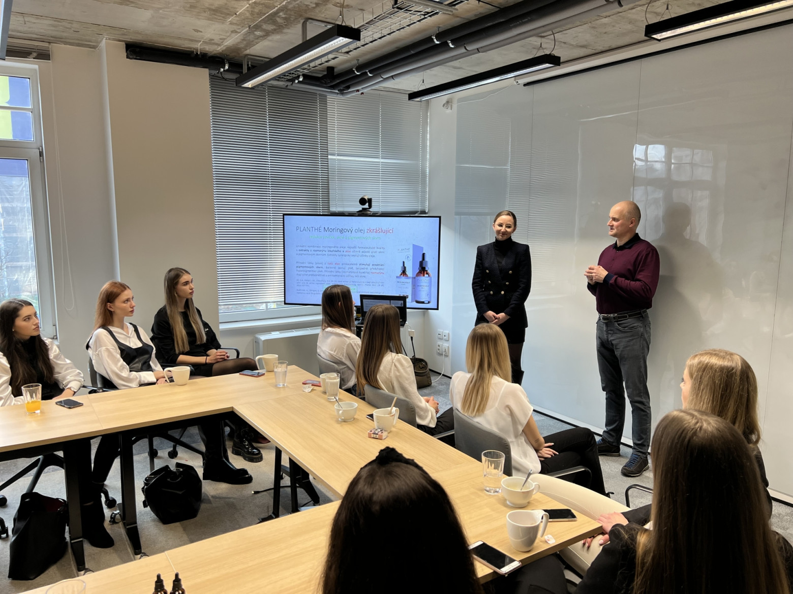 MISS CZECH REPUBLIC - školení od Planthé