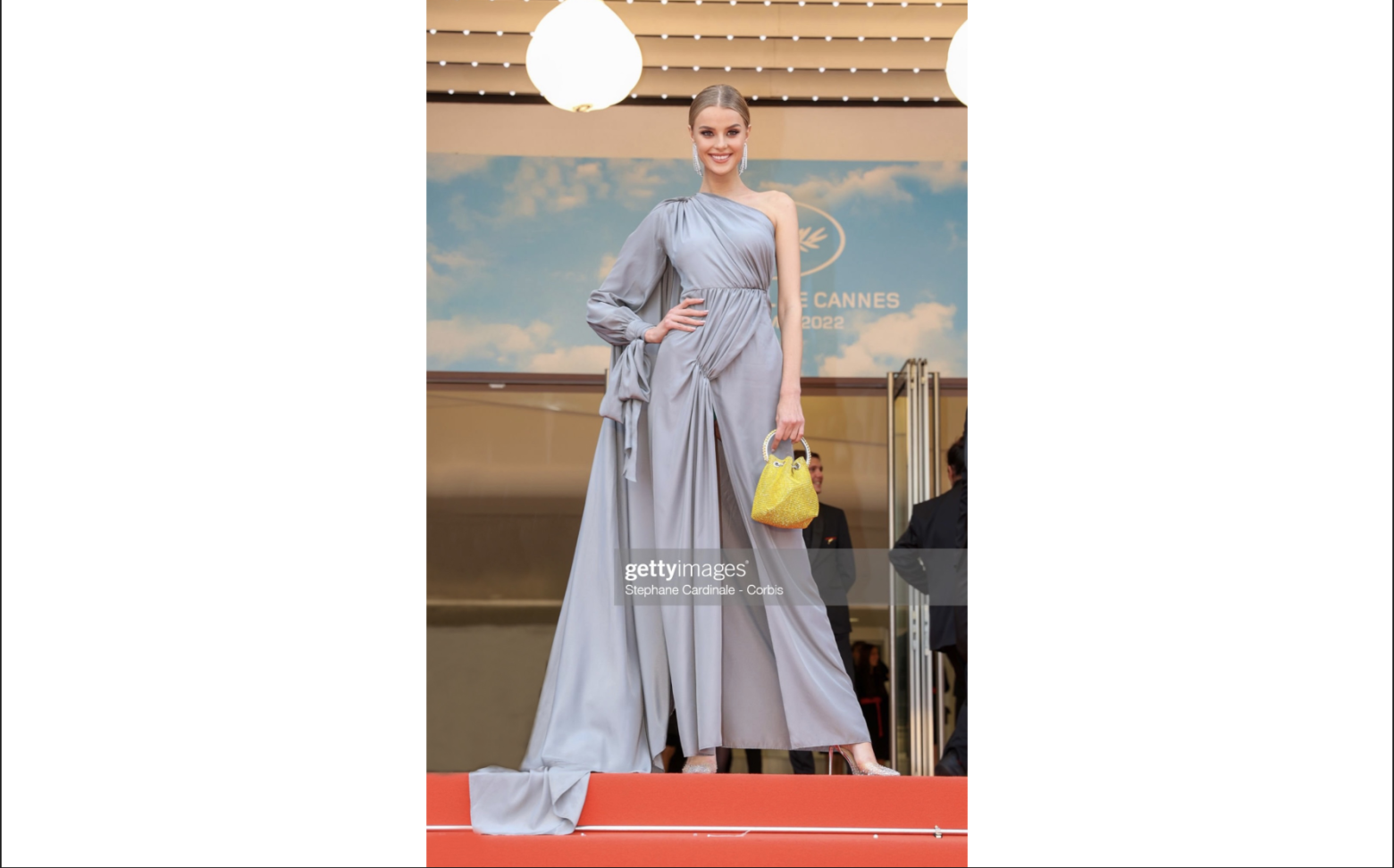Krystyna Pyszková na festivalu v Cannes