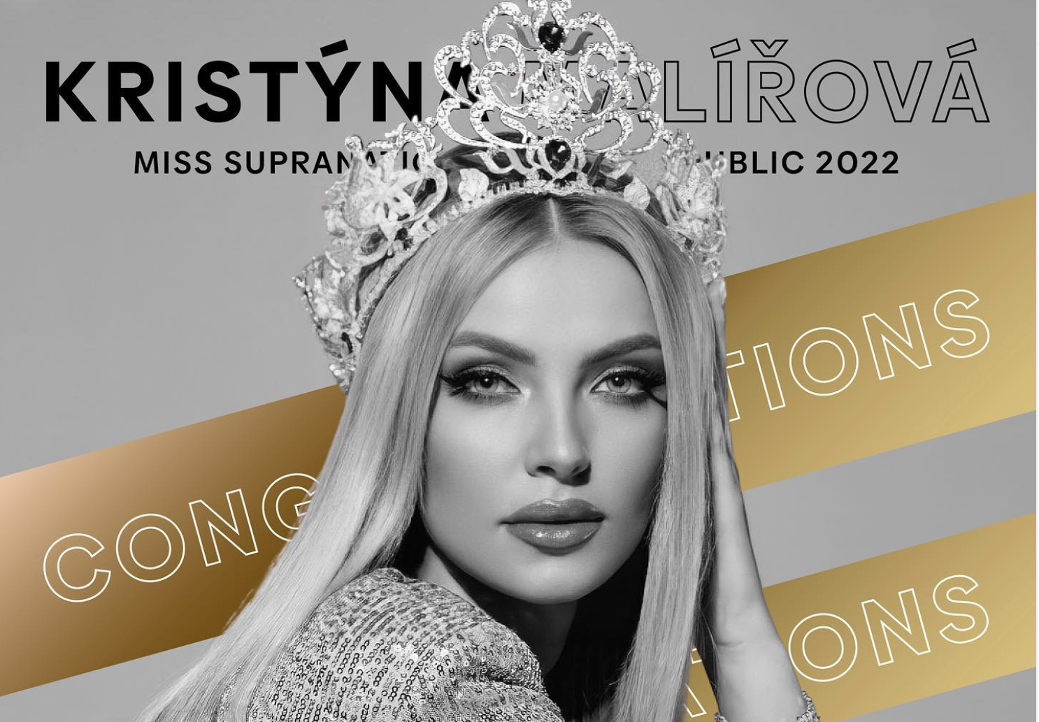 Kristýna Malířová je v TOP 9 MISS SUPRANATIONAL 2022!