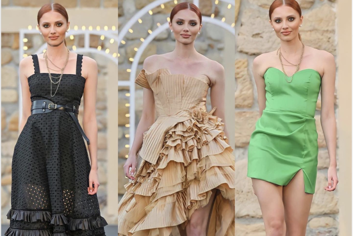 Adéla Maděryčová na přehlídce pro Poner