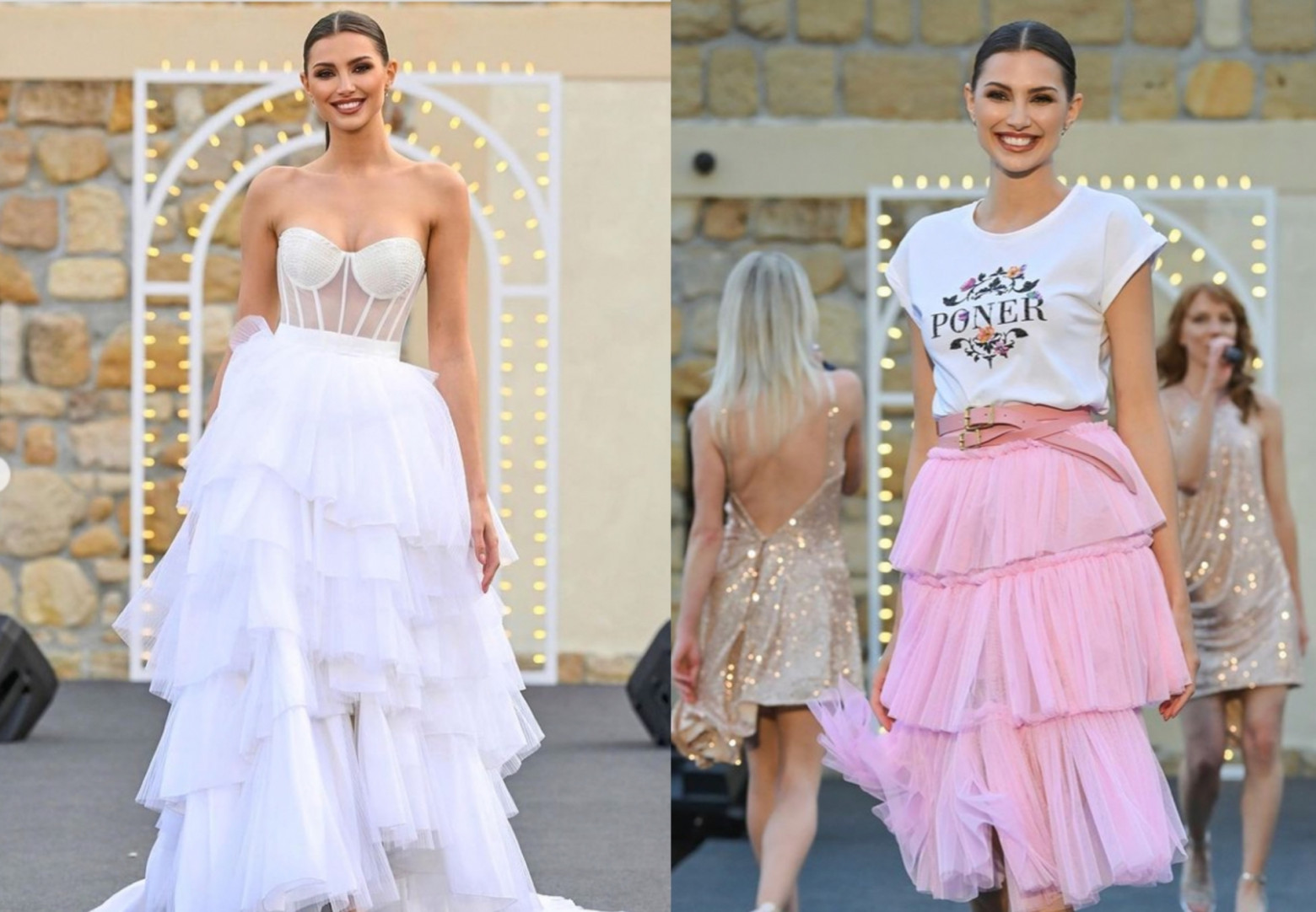 Karolína Kopíncová na přehlídce pro Poner