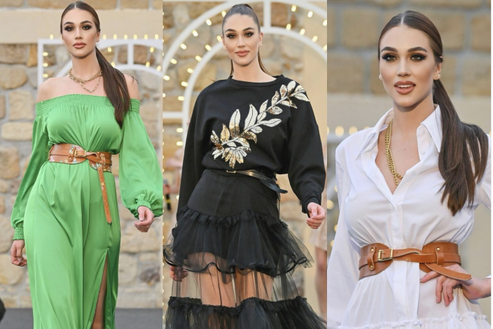 Denisa Spergerová na přehlídce pro Poner