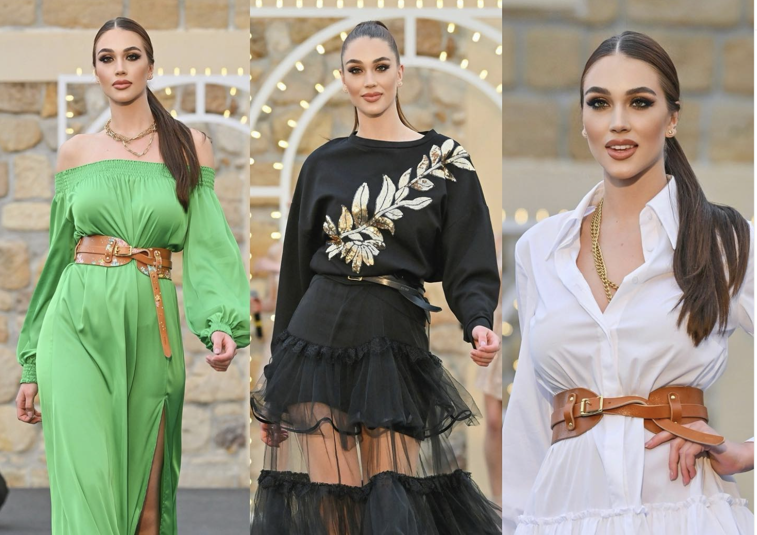 Denisa Spergerová na přehlídce pro Poner