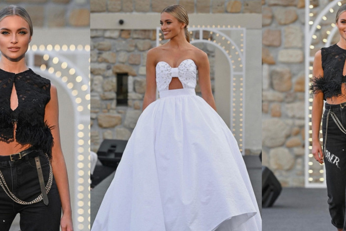 Karolína Syroťuková na přehlídce pro Poner