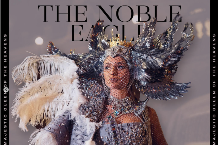 Národný kostým pro Karolínu Syroťuk na Miss Intercontinental