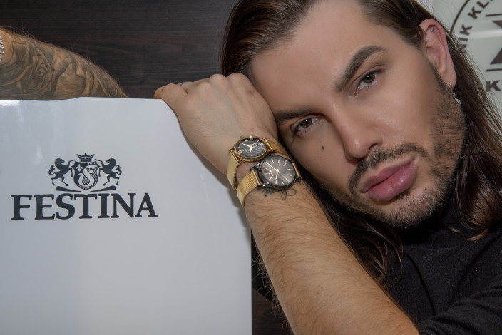 ​Sam Dolce pro hodinky Festina