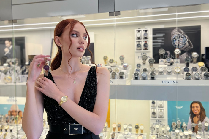 Adéla Maděryčová pro hodinky Festina