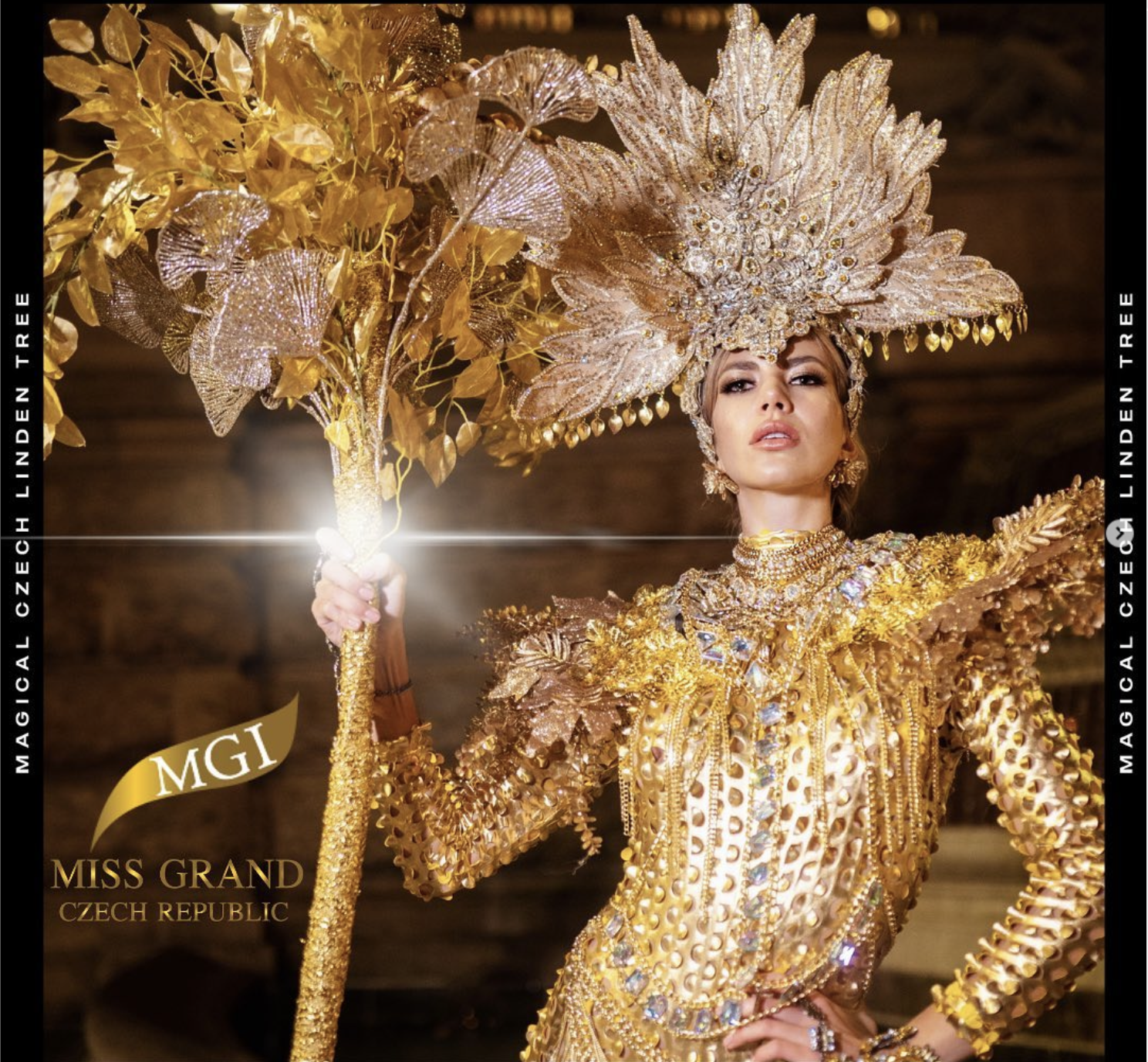 Mariana Bečková v kostýme Magická Česká lípa na MGI 2022