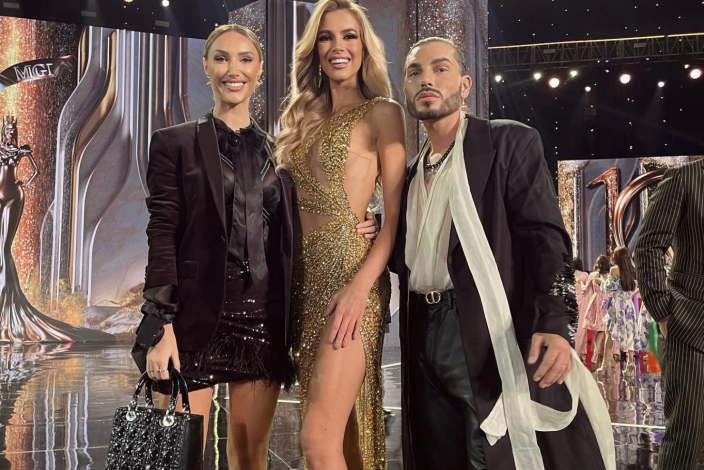 Miss Family přišli podpořit Marianu na světové soutěži MGI 2022