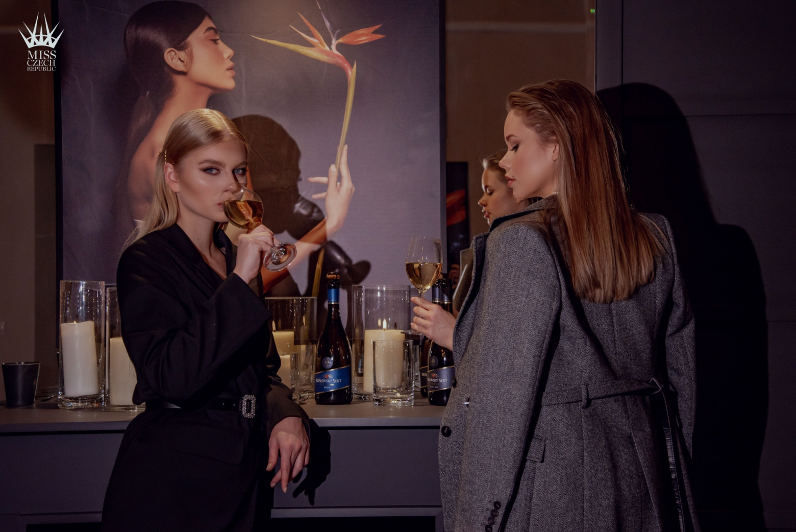 Naše královny pijí jenom to nejlepší šumivé víno