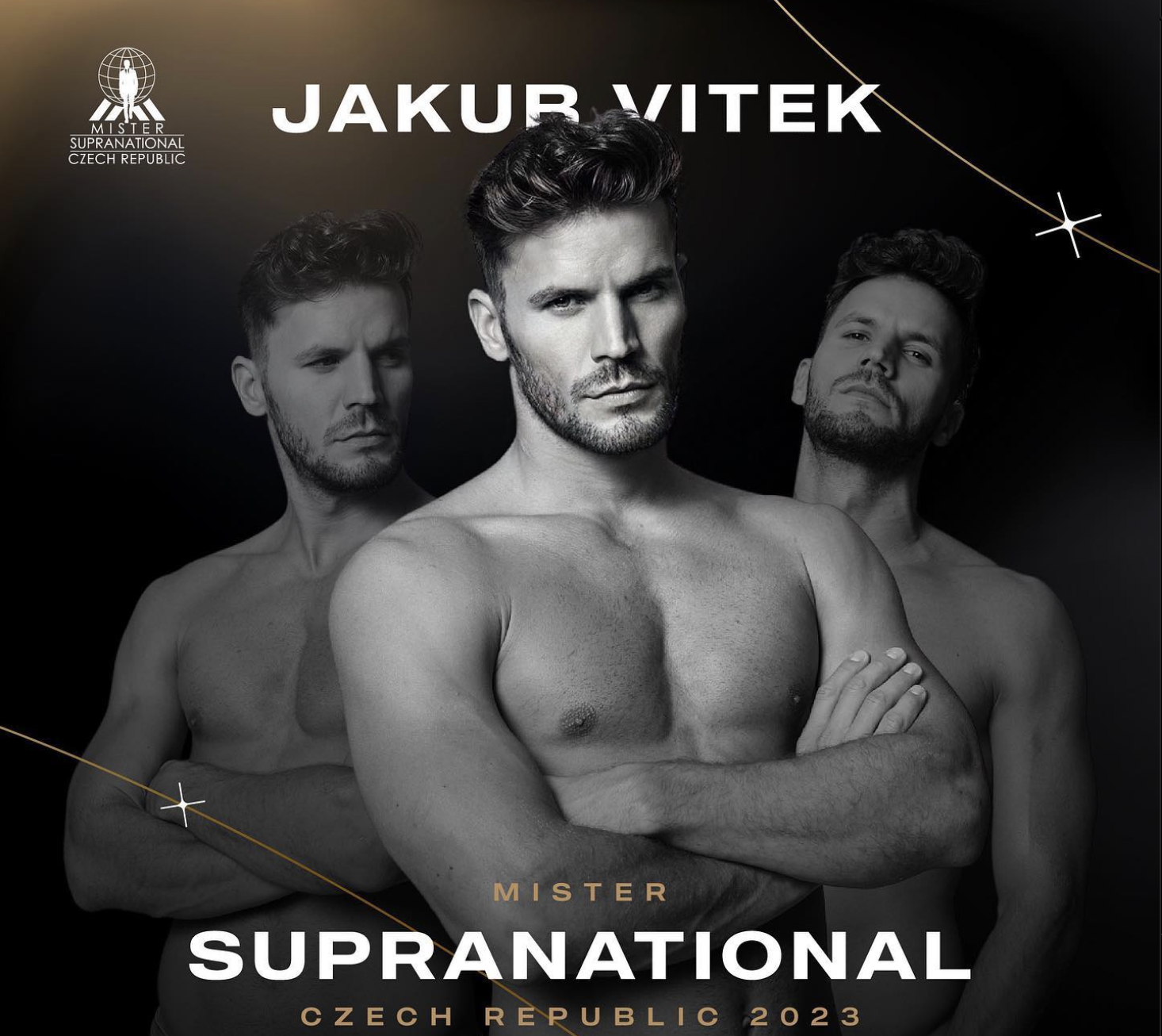 Jakub Vitek bude reprezentovat na Mister Supranational