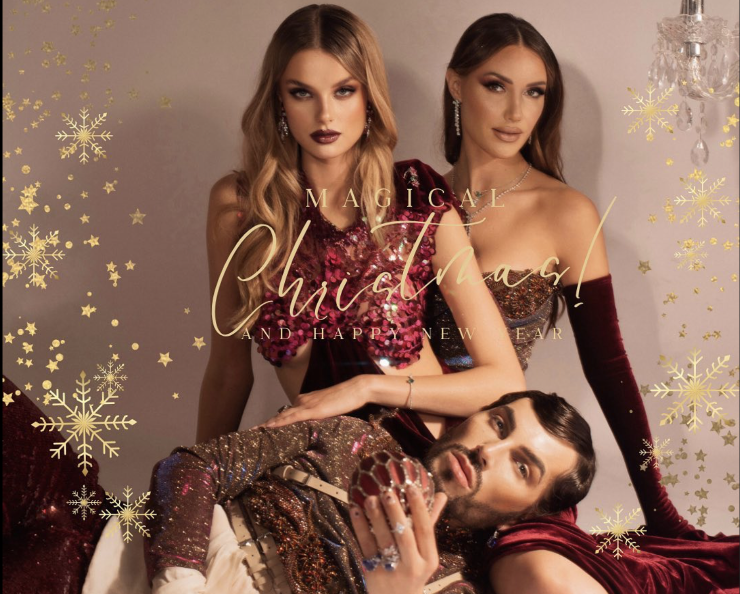 Magické Vánoce a Šťastný Nový Rok přejí MISS CZECH REPUBLIC