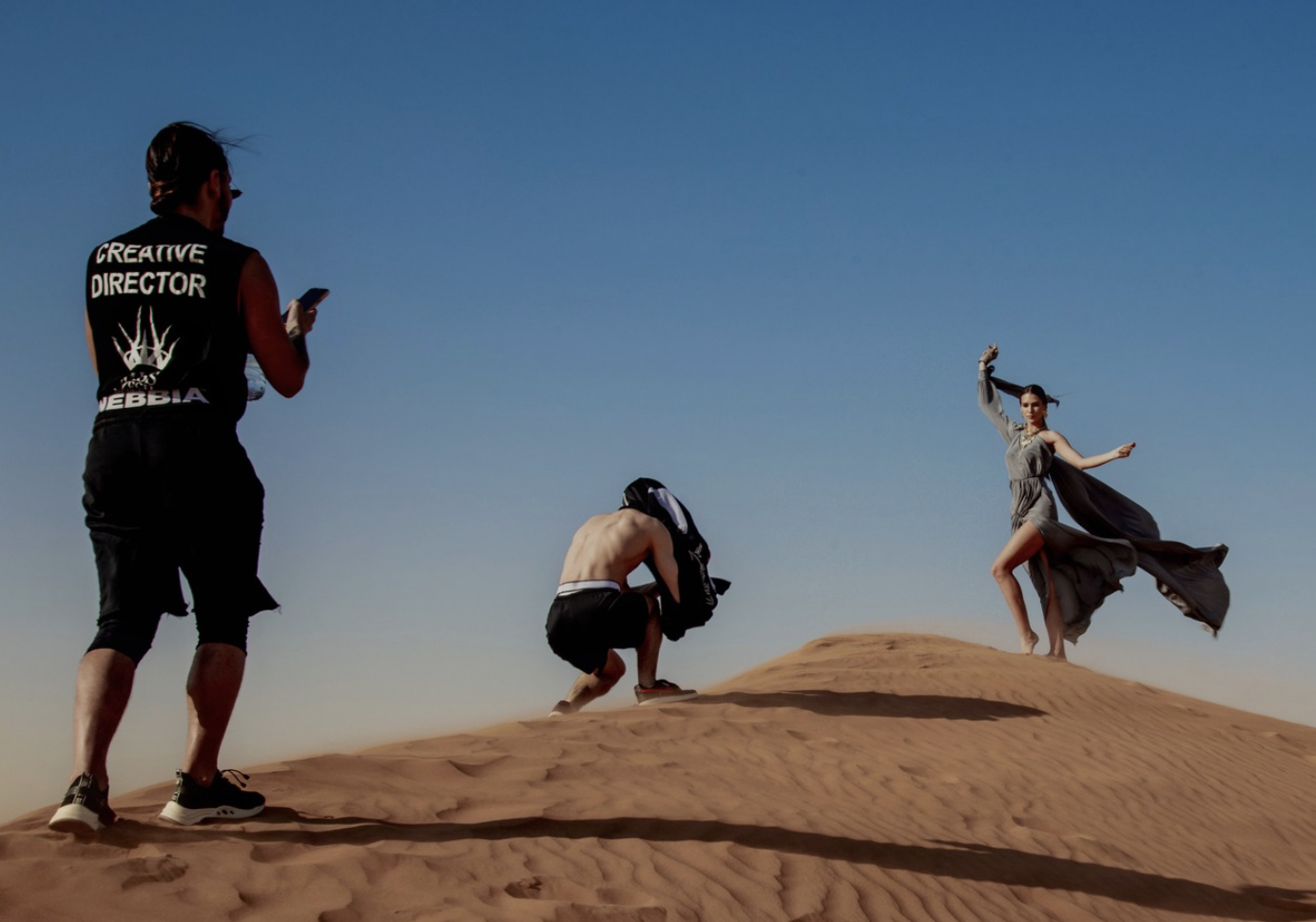 Miss Czech Republic 2023 - focení v arabské poušti