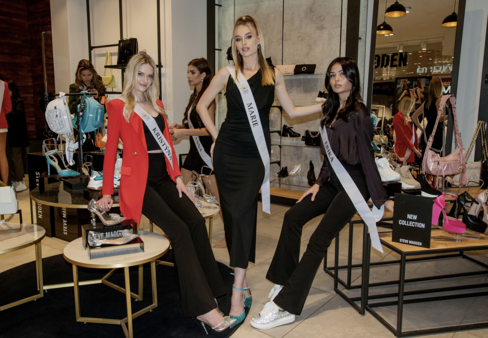 MISS CZECH REPUBLIC 2023 - Návštěva Steve Madden