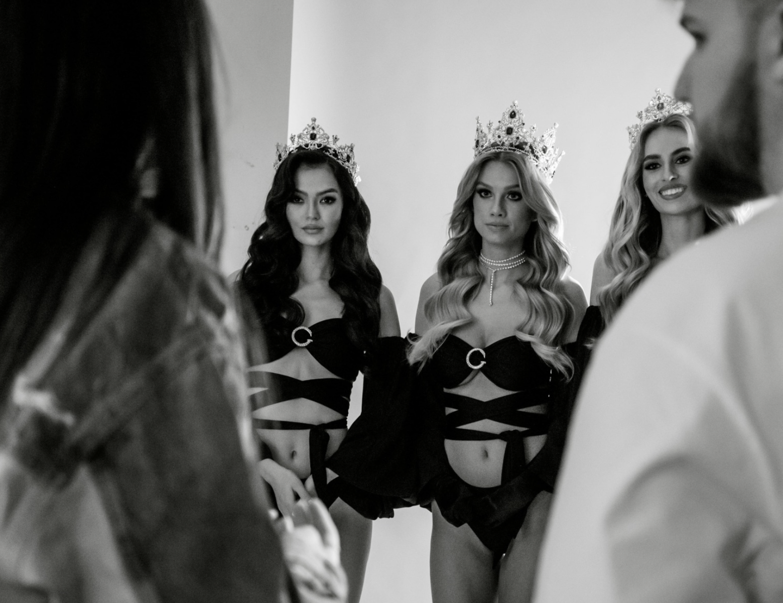 Backstage z oficiálního focení vítězek Miss Czech Republic 2023