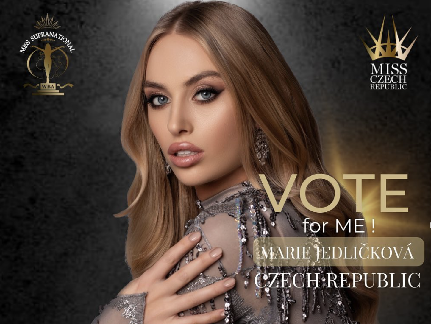 Hlasujte a podpořte Marii Jedličovou na Miss Supranational 2023