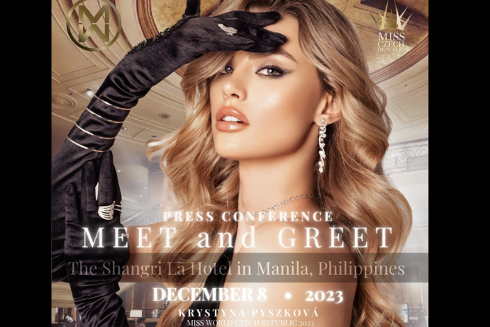 Miss World CZ 2022 Krystyna Pyszková letí na Filipíny