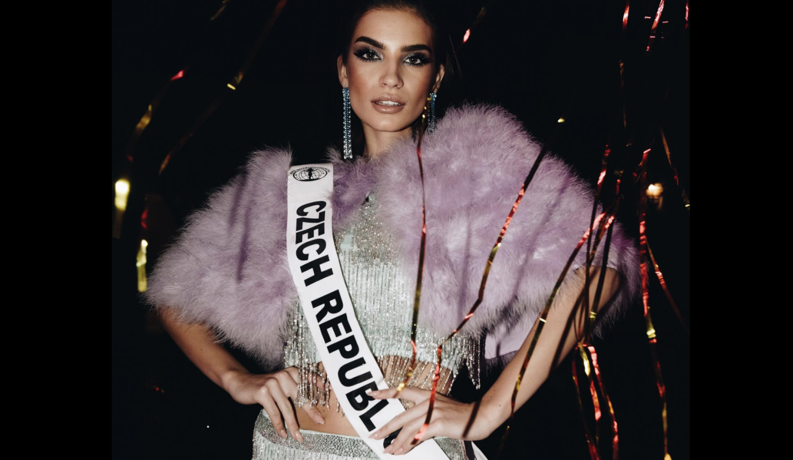 Miss Intercontinental CZ 2023 Anna Benešová na večírku Euphoria