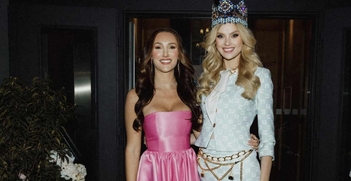 Přivítání Miss World 2024 Krystyny Pyszkové v hotelu Emblem